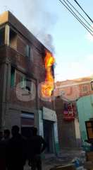 فقط فى مصر - حرق بيوت المعتقلين السياسيين