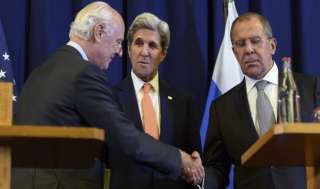 كيري ولافروف يعلنان خطة للسلام في سوريا - و المعارضة تتحفظ
