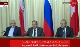 سوريا : روسيا وتركيا وإيران تتفق على رؤية للتسوية بسوريا
