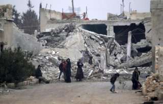سوريا : 110 آلاف مدني سوري ينتظرون مجزرة للنظام ببردى - والعالم يتفرج