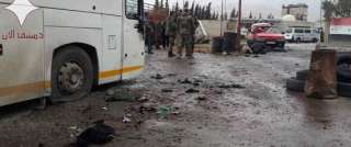 سوريا | 44 قتيلاً وعشرات الجرحى معظمهم عراقيون في تفجيرين استهدفا حافلات تقلُّ زواراً شيعة في دمشق