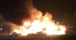 السويد : إحراق مسجد أوربرو بمنطقة فيفالا