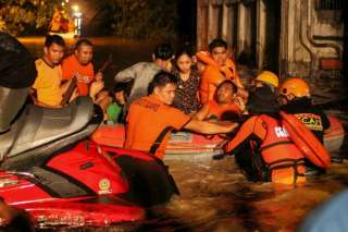 عاصفة في الفيليبين توقع 74 قتيلا على الأقل وعشرات المفقودين