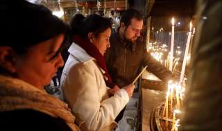 المسيحيون يلغون احتفالات الميلاد تضامنا مع القدس