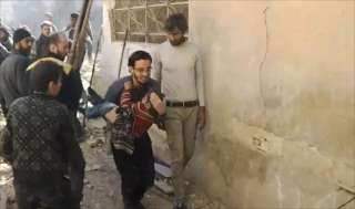 سوريا | الغوطة وإدلب تحت نيران القاذفات السورية الروسية