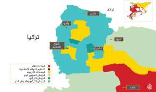 سوريا | الجيش الحر يمشط عفرين ويواصل الزحف بدعم تركي