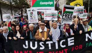 بريطانيا.. فعاليات ومظاهرات في لندن دعما لغزة وحق العودة واحتجاجاً على جرائم الاحتلال