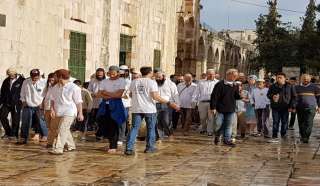 فلسطين : 78 إسرائيليا يقتحمون المسجد الأقصى