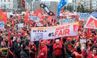 ألمانيا | آلاف العاملين بالقطاع العام ينظمون إضراباً