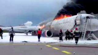 ارتفاع حصيلة القتلى إلى 41 في حادث الهبوط الاضطراري للطائرة الروسية