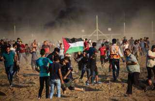 فلسطين |  مسيرات العودة مستمرة بجمعة ”موحدون في مواجهة الصفقة”
