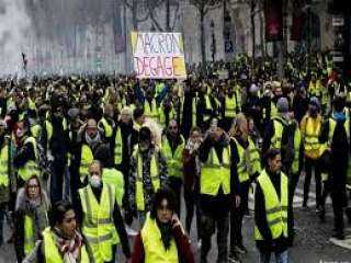 فرنسا ...  ”السترات الصفراء” تتظاهر للأسبوع ال ٤٦ على التوالي