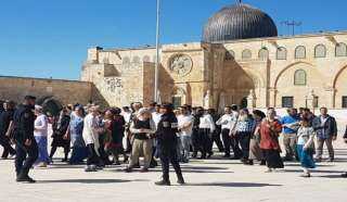 فلسطين ... عشرات المستوطنين يشرعون باقتحام باحات المسجد الأقصى