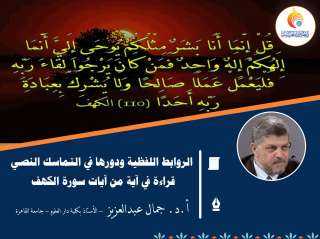 الروابط اللفظية ودورها في التماسك النصي ... قراءة في آية من آيات سورة الكهف