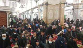 فلسطين ... جموع المصلين يؤدون ”الفجر” في المسجد الأقصى