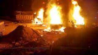 لبنان ... 22  قتيل وأكثر من 80 جريح في انفجار خزان بنزين في بلدة التليل