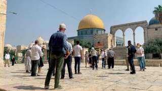 فلسطين... الحاخام ”غليك” وعشرات المستوطنين يقتحمون باحات ”الأقصى”