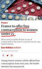 فرنسا... حبوب منع الحمل مجانا للفتيات حتى سن 25