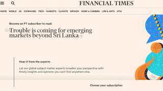 فايننشال تايمز: المشاكل قادمة للأسواق الناشئة خارج سري لانكا